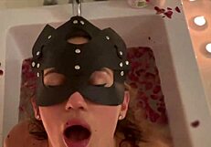 Teen Girl Lets Neighbor Pee In Bath, Sucks Dick, Cum On Face Blowjob Pov