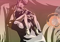 feeling overwhelmed as my fave enters my room in this hentai trial with machine subs