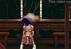 hey, check these cute 3d lesbian girls in pantyhose action!