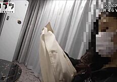 Pretty asian with big tits gets subtle body touch, raising feelings gradually