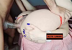 White married woman delights in anal sex in high definition