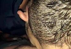 Yo, I sucked and got pounded by three studs at the porn cinema!