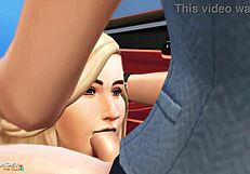 Mia Hayes Drives Her Porsche In This Exciting Cartoon Adventure