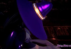 I love genshin impact mona boobjob and fucking