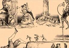 Exploring vintage illustrations from old cartoons and anime