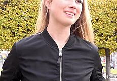 I can't believe I picked up 18-year-old Olivia Sparkle for a rough fuck at model casting