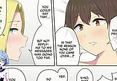 imaizumi’s house gathers gals for steamy anime dating games