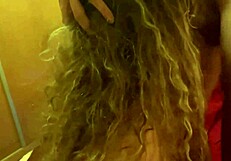 Threesome with my slut wife sucking two cocks intensely