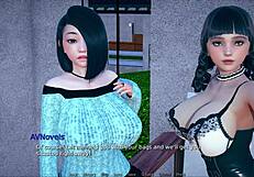 Polyturnon 4: Curvy Big-Titted 3D Cartoon Babe in Sexy Game Action