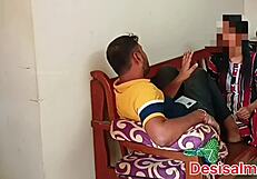 Husband's Friend Fucks My Wide Pussy And Ass With Oil