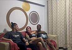 my stepson brought a friend for double penetration with me