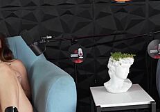 Pornstar chats with fan after hot interview - Sara Blonde