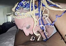 लिवीब्लैन जे को स्लॉपी लिक्स से वेक करती है