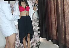 Indian Blonde Soniya Bhabhi Intensely Fucks Classmate in Homemade Roleplay Cumshot