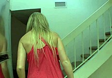 I caught my cute teen step sister lilly banks!