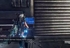 Aria Genesis Hentai Game Cures Friend with Cuckolding