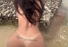 Hey, I threw an orgy at the nudist beach with hot friends!