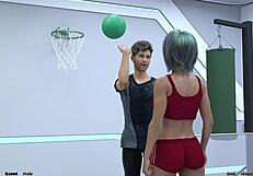 Stranded In Space 114 Basketball Match Against Femdom Mistress