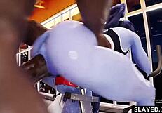 overwatch directs to action in this anime hentai scene