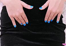 Super Hot Blonde Teen Feels Intense Pleasure During Lesbian Massage