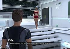 Stranded In Space 114 Basketball Match Against Femdom Mistress