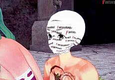 morrigan fucking hardsex halloween special 🎃