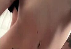 college girl sucks and fucks frat boys, getting creampie in big pussy