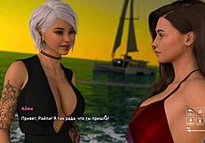 Complete Gameplay - Steps of Debauchery Part 7 with Horny Naked Sluts and Big Nipples in Lesbian Action.