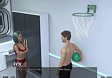 femdom mistress dominates with huge cock