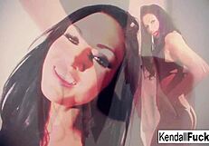 Kendall Karson teases with her sexy body.