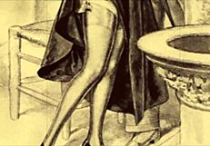 vintage erotic drawings collection