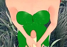 hey, tinker bell grew up, so i fucked her while another fairy watched!