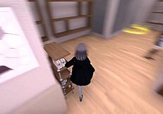 Sereka EXPOSES herself OUTDOOR in naked coat