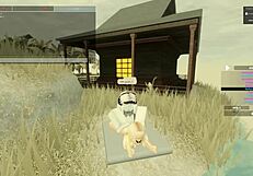 Blonde deepthroat and anal action in wild Roblox porn!