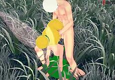 hey, tinker bell grew up, so i fucked her while another fairy watched!