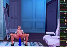 did the streamer forget the stream for hard anal?