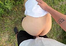 I got caught in the park fucking and sucking a monster cock, nude outdoors.