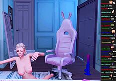 did the streamer forget the stream for hard anal?