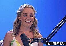 charlie forde moans as she fingers her clit to orgasm