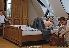 Cuck4k Presents Dr. Cucker-Man in a Wild Husband-Watching Tale