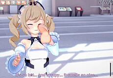 i'm barbara from genshin, getting fucked in the shopping center