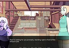 Gem Blast Part 1 Features Garnet's Big Tit Blowjob Scene