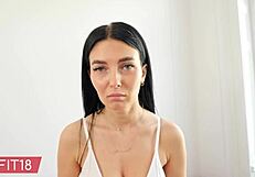 pov latvian simon kitty with braces fucks gym owner for free access