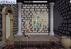 Submissive Anime Girl Gives Blowjob And Gets Fucked In Cowgirl By Huge Monster Cock With Big Nipples