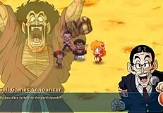 Bulma's Gangbang Adventure With Mr. Satan Watching