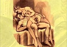 Vintage Erotic Cartoon Drawings