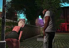 Barrios Bajos Cartoon Bitch In Interracial Fantasy