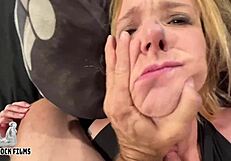 Damn! One night stand with Jane Cane turns rough with monster cock!