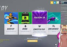 Vtuber Lewdneko Plays Overwatch And Gets Spanked Hard Part 2