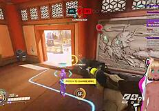 Vtuber Lewdneko Plays Overwatch And Gets Spanked Hard Part 2